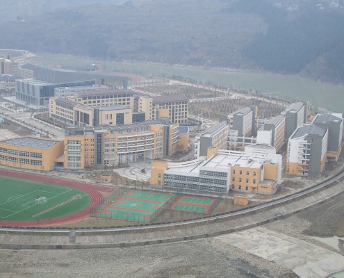 学校俯视图